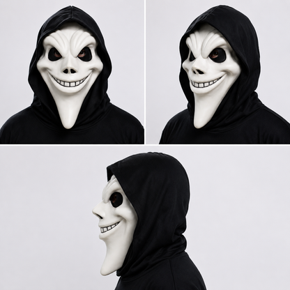 Masque Squelette Terrifiant – Déguisement Halloween