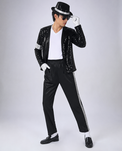 Costume Disco avec Perruque
