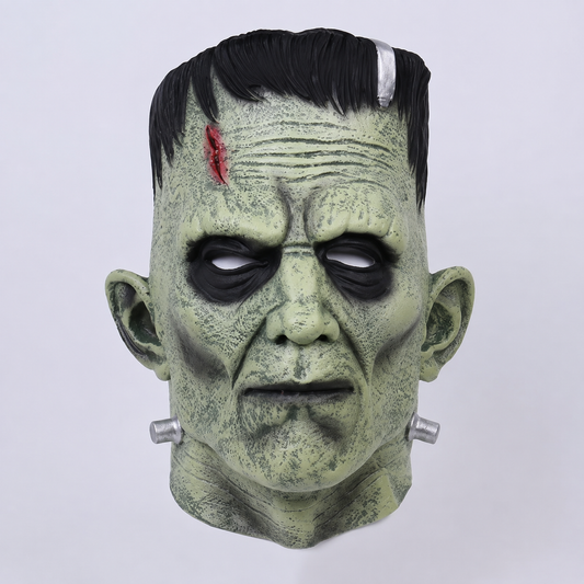 Masque de Monstre Vert (Frankenstein) – Créature Terrifiante pour Halloween