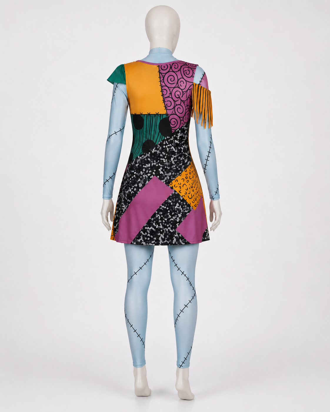 Déguisement Poupée Rapiécée – Costume Coloré