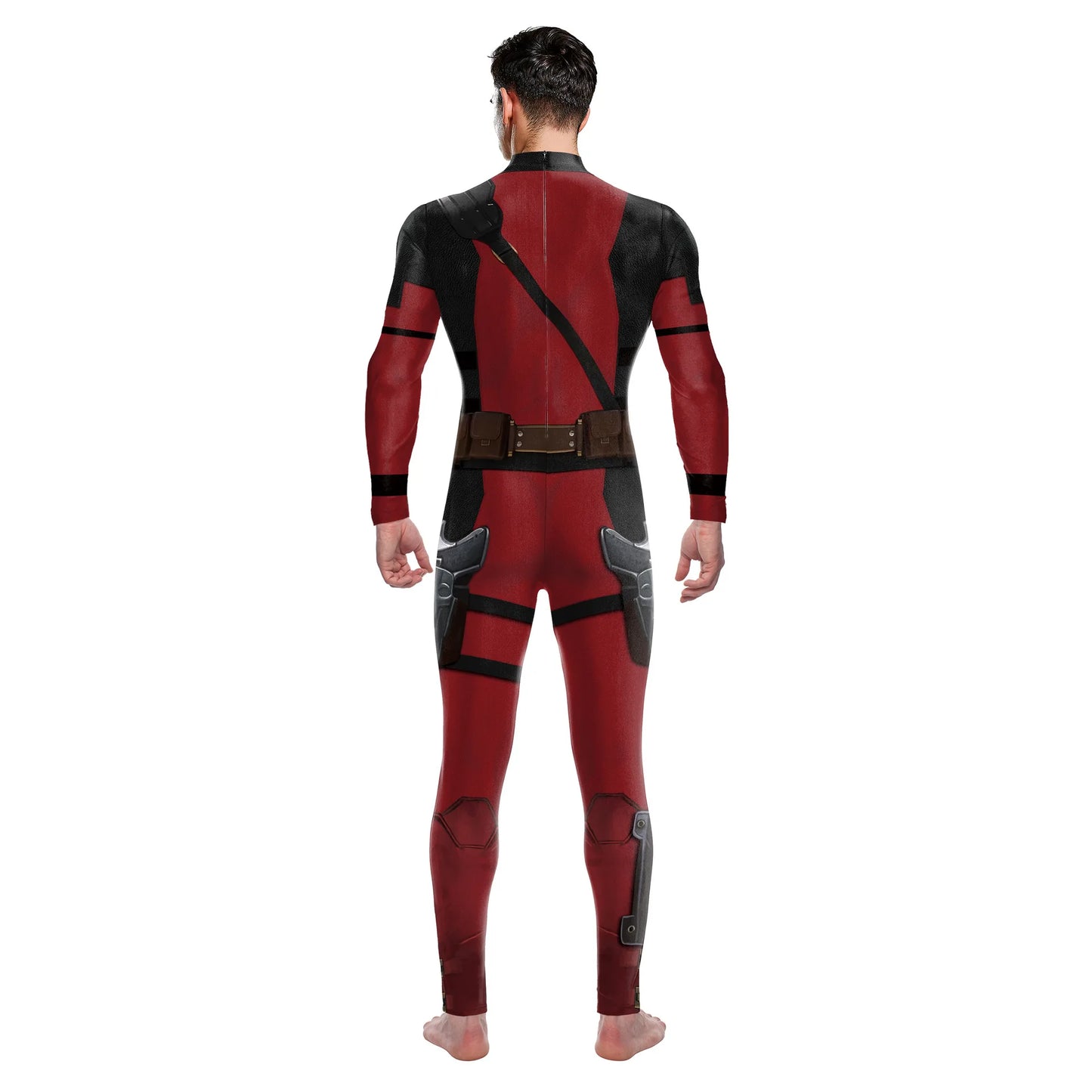 Déguisement Mercenaire Jaune & Rouge – Combinaison Héros