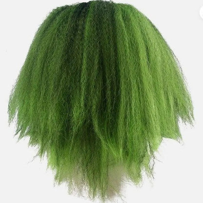 Masque de Clown Terrifiant aux Cheveux Verts – Déguisement Halloween