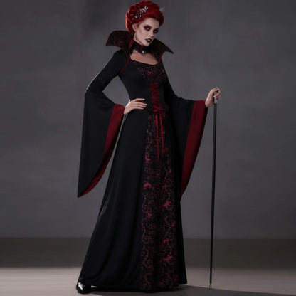 Robe Vampire Élégante Femme