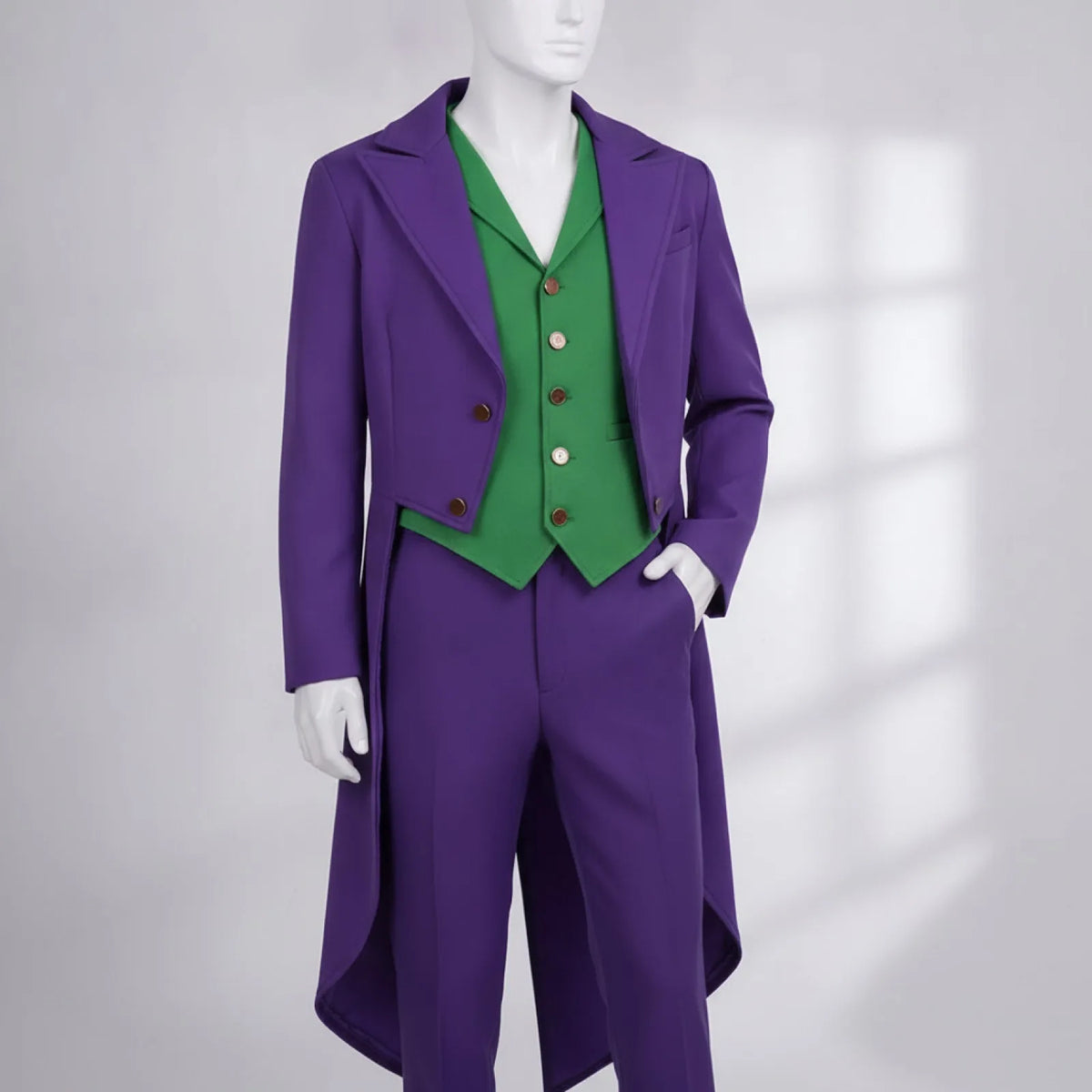 Costume Joker Veste Smoking Glacée