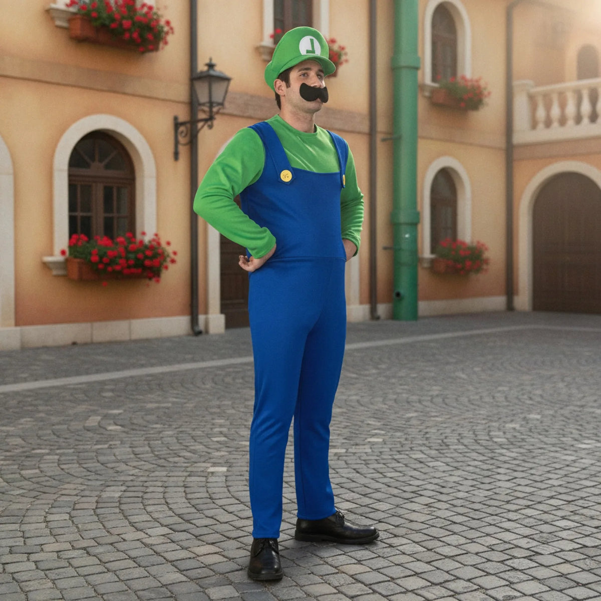 Déguisement Luigi : Costume Complet