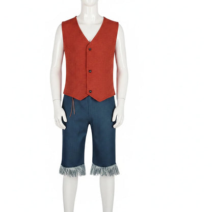 Cosplay Luffy Adulte - Tenue Authentique One Piece