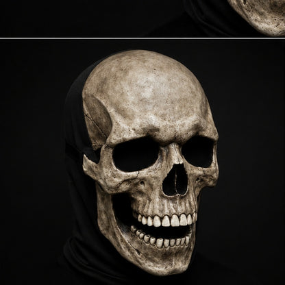 Masque Crâne Squelette Réaliste – Déguisement Halloween Terrifiant