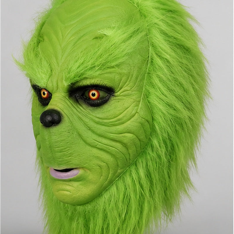 Masque Monstre Vert Halloween