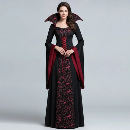 Robe Vampire Élégante Femme